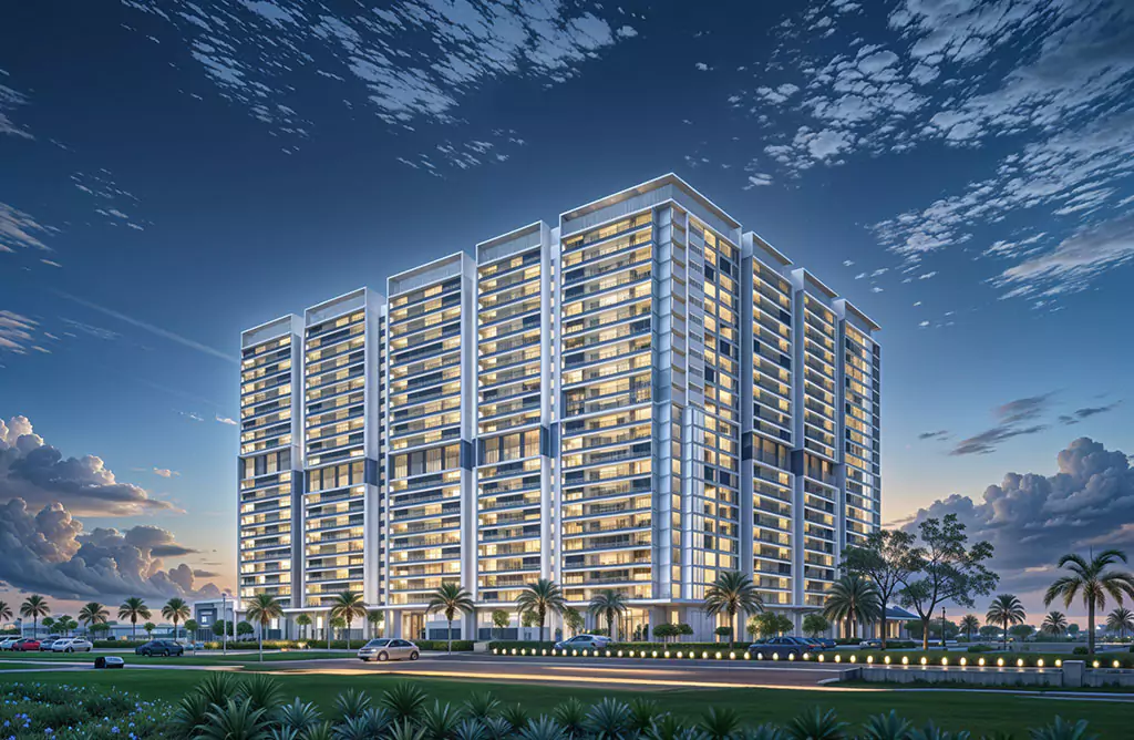 Luxury High-Rise Apartment Building