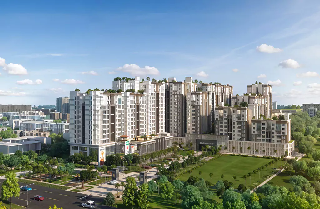 Modern High-Rise Complex