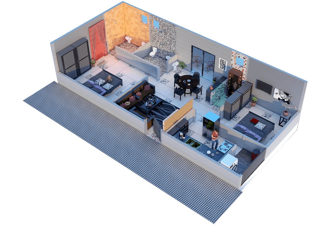 Block IV Floor Plan | Orion