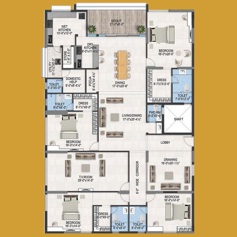 Flat No. 9 | MVV The Peak